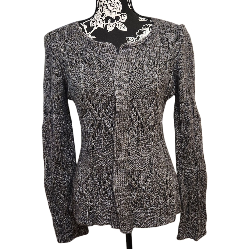 Berretti Italian Vintage Style Fitted Silhouette Cardigan